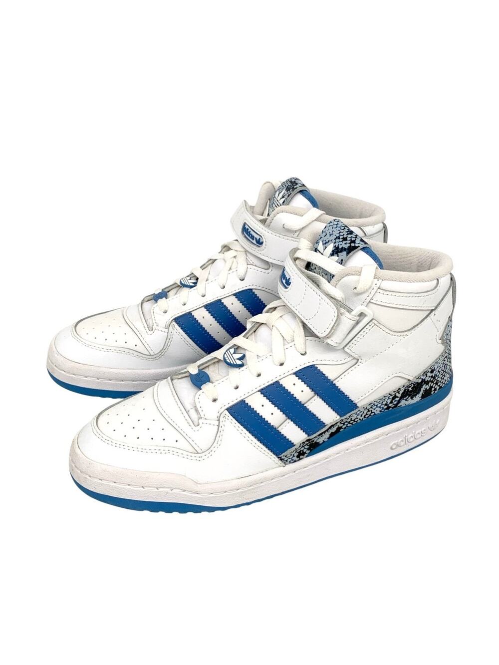 Adidas Originals Women’s Size 10 Forum Mid White/Snake